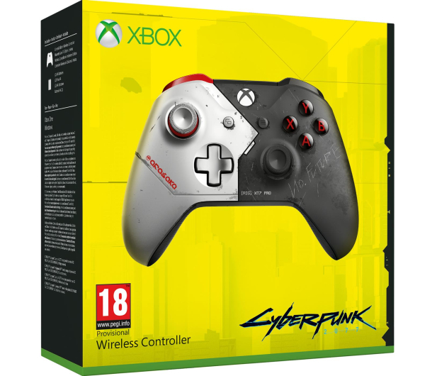 Microsoft Xbox One S Wireless Controller - CP2077 Ed. - 558059 - zdjęcie 5